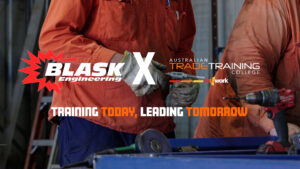 BLASK Engineering and Australian Trade Training banner